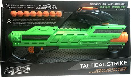 Adventure Force Tactical Strike Spring Action Green Ball Blaster | Walmart Canada