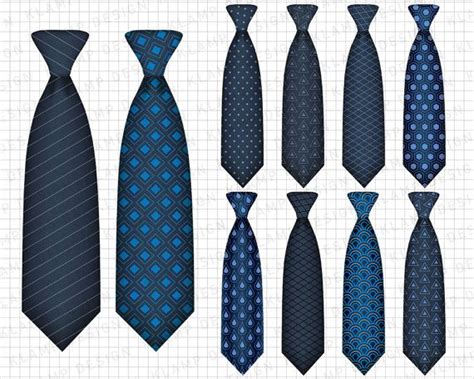 Necktie Clipart: TIE CLIPART Digital Scrapbook Tie Template, Scrapbook ...