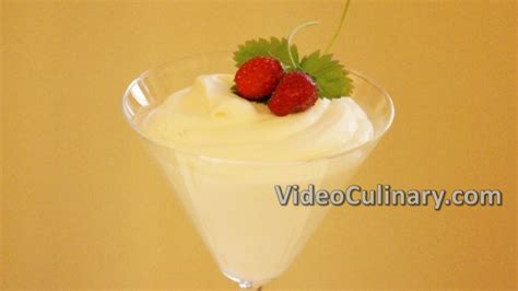 Bavarian cream Recipe - French Dessert / Cake Filling