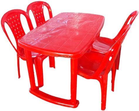 Deepak Multicolor Plastic Dining Table Set at Rs 1800/set in Jalpaiguri | ID: 23553758812