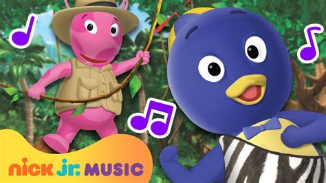 The Backyardigans 'Into the Thick of It!' w/ Lyrics! | Preschool Sing Along | Nick Jr. Music ...