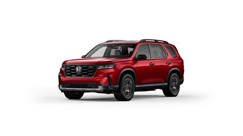 2023 Honda Pilot TrailSport Radiant Red Metallic II | AUTOBICS