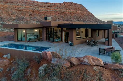 Desert Home in Salt Lake City, Utah by McQuay Architects