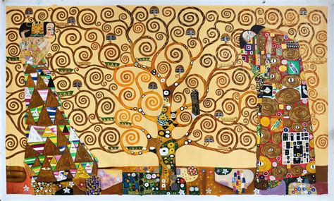 Tree of life 1909 - Gustav Klimt Paintings