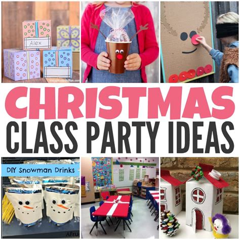 Christmas Class Party Ideas - Kreative in Life