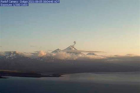 Three volcanoes are erupting simultaneously on Alaskan island chain ...