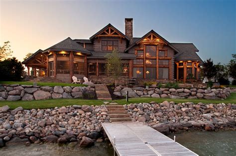 A Rustic Retreat Vision Brought to Life | Dream house exterior ...