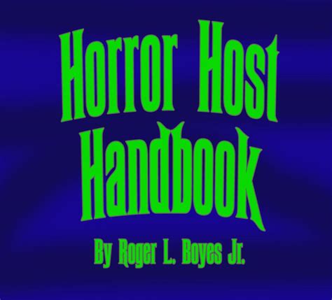 Horror Host Handbook
