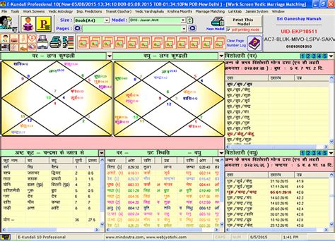 Screenshots E-Kundali 10 Professional