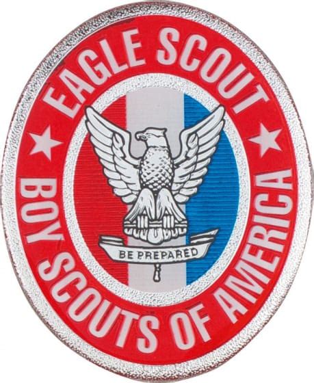 Eagle Scout Domed Decal - BSA CAC Scout Shop