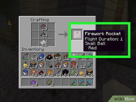 Minecraft Firework Recipe Creeper | Deporecipe.co