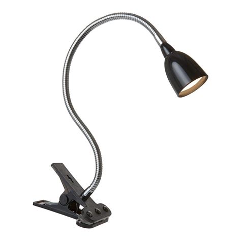 Newhouse Lighting 21 in. Black LED Clamp Desk Lamp Light NHCLP-LED-BLK - The Home Depot