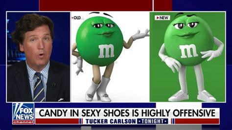 Tucker Carlson is "Totally Turned Off" by New Female M&M's