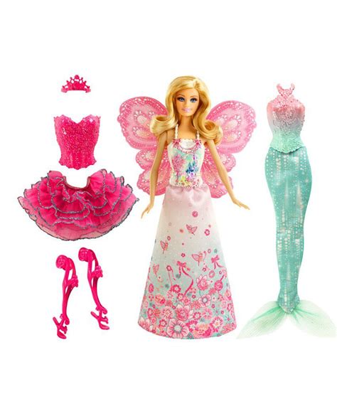 Barbie Mix & Match Fairytale Dress Up Fashion Doll - Buy Barbie Mix & Match Fairytale Dress Up ...