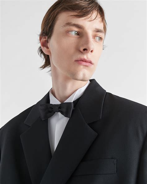 Black Satin Bow-tie | PRADA