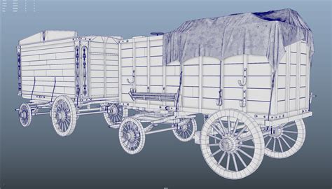 Circus Wagon 3D Model $70 - .ma - Free3D