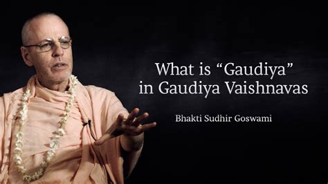 What is “Gaudiya” in Gaudiya Vaishnavas? - YouTube