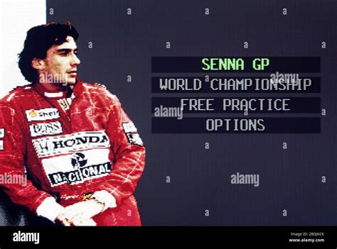 Ayrton Senna's Super Monaco GP 2 II - Sega Genesis Mega Drive ...