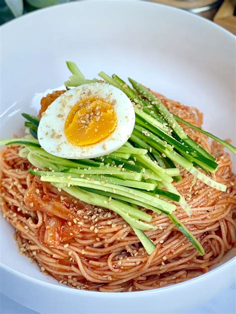 Bibim Guksu (Korean Spicy Cold Noodles)