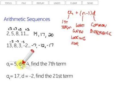 Arithmetic sequences and series formulas - currentTros