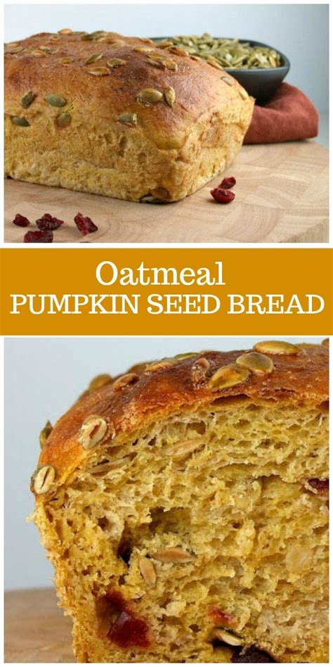 Oatmeal Pumpkin Seed Bread - Recipe Girl