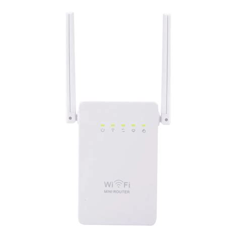 New WIFI Repeater Router 300M Dual Antennas Signal Booster Wireless N ...