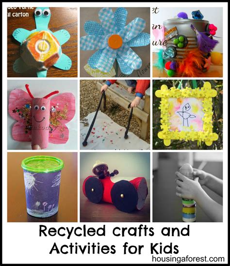 Recycling Art Projects For Kids - Image to u