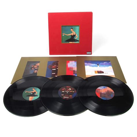 Kanye West: My Beautiful Dark Twisted Fantasy Vinyl 3LP – TurntableLab.com