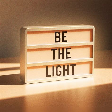 Be The Light: Be The Light | CCV