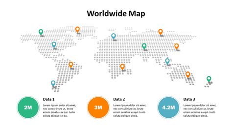 Dotted World Map|Diagram