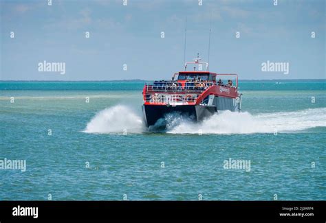 Ferry, Isla Holbox, Quintana Roo, Mexico Stock Photo - Alamy