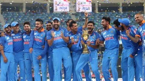 Who is the captain of Indian cricket team in 2019?