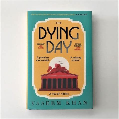 The Dying Day | Vaseem Khan | Signed First Edition | Author Letter – My Chronicle Book Box