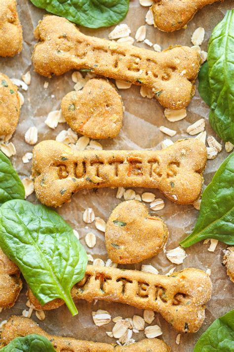 Receita de biscoito para cães - Espinafre, cenoura e abobrinha ...