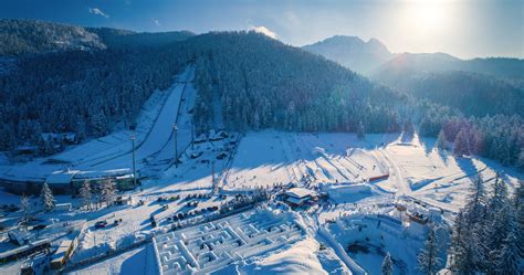 Winter in Zakopane - beautiful city in Tatras mountains