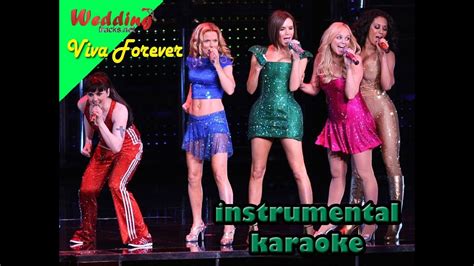 viva forever - spice girls (karaoke/ instrumental ) lyrics - YouTube