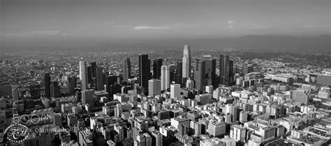 Photograph Los Angeles Skyline - Black & White by Frederick Millett on 500px