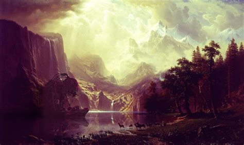 An Imaginary Landscape Wallpaper - Landscape Painting Hudson River School (#1057201) - HD ...