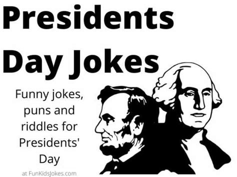 Presidents Day Jokes - Fun Kids Jokes