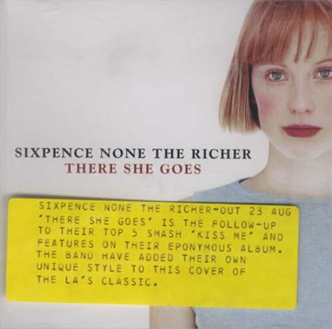 Sixpence None The Richer There She Goes UK Promo CD-R acetate (140655)