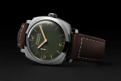 Introducing Four Panerai Radiomir Watches With Military-Green Dials