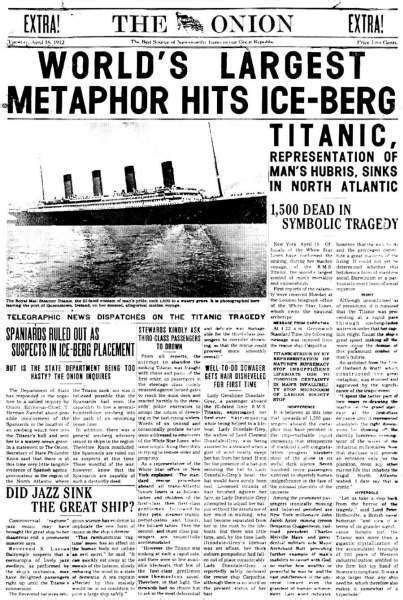 Newspaper - R.M.S. TITANIC Photo (5708977) - Fanpop