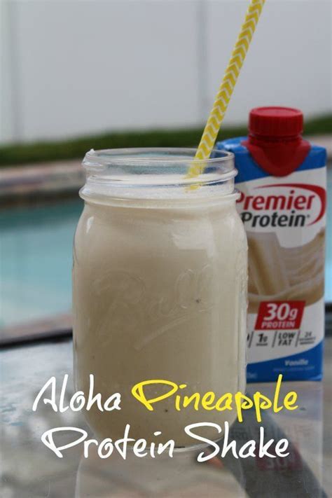 Premier Protein Shakes Now at Target + Aloha Pineapple Protein Shake ...