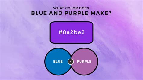 What color does blue and purple make | Marketing Access Pass