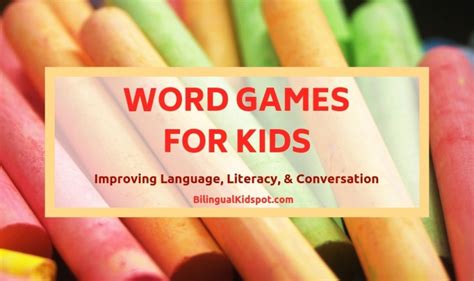 10 English Word Games for Kids – Fun Vocabulary Games