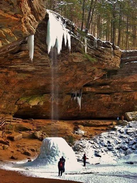 Ash Cave winter scene | News | logandaily.com