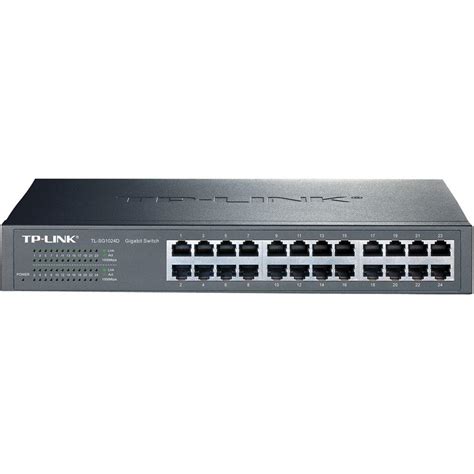 Switch Tp-Link 24 Puertos Sg1024d Gigabite Rack 100/1000 - buyruru