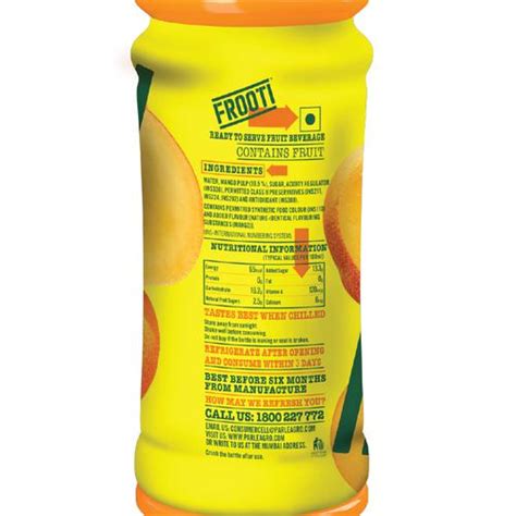 Buy Frooti Drink Fresh N Juicy Mango 2 L Bottle Online at the Best ...