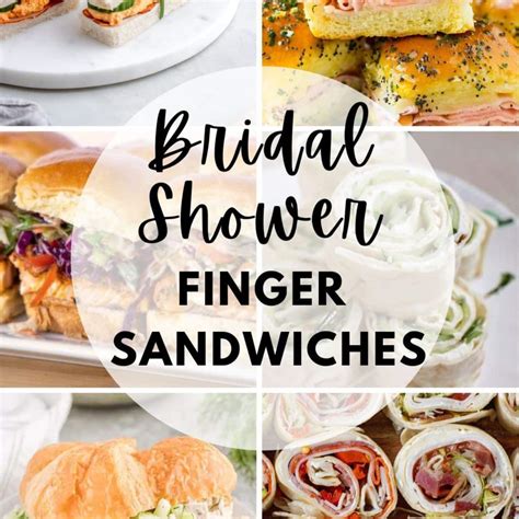 Bridal Shower Finger Sandwiches • Wanderlust and Wellness