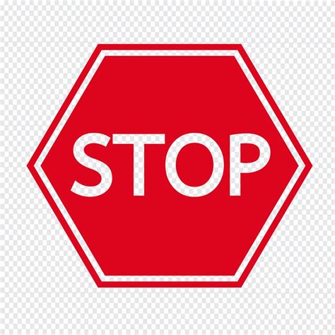 Icono de señal de stop 644853 Vector en Vecteezy